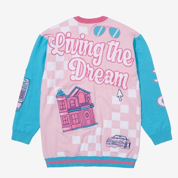 Barbie Living the Dream Cardigan BoxLunch Exclusive - Picture 1 of 2